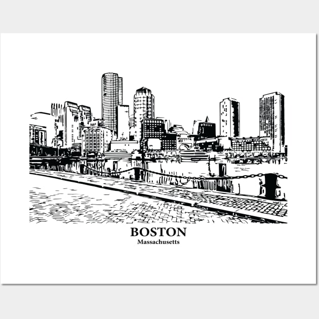 Boston - Massachusetts Wall Art by Lakeric